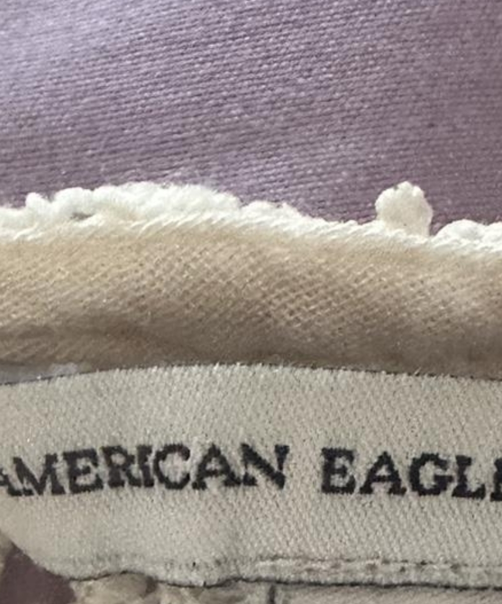 American Eagle Outfitters Cream Crochet Yoke Peasant Tunic - Picture 4 of 4